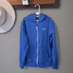 Nike Blue Therma-Fit Boys L Full Zip Hoodie